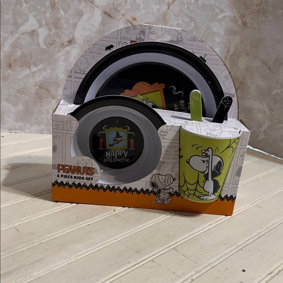 Peanuts : Halloween Kids Set - Black and neon green - Picture 1 of 6
